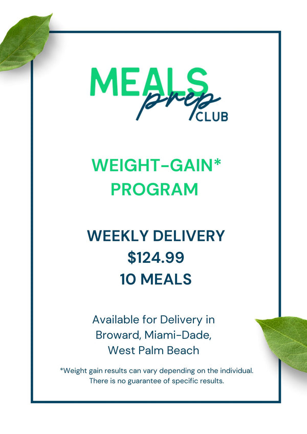 Weekly Delivery | Weight-Gain Program