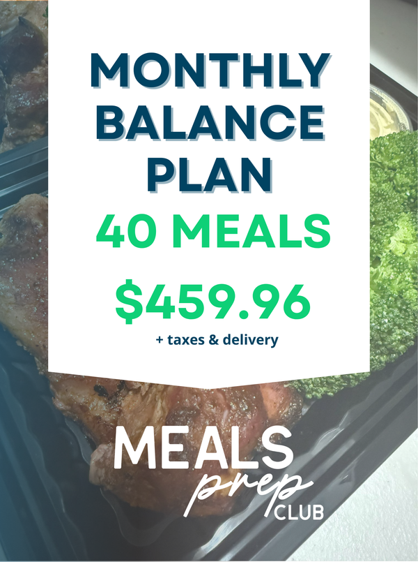 Monthly Balanced Plan | 40 Meals