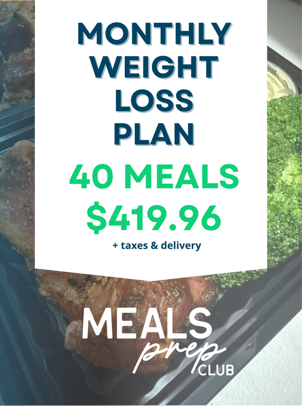 Monthly Weight Loss Plan | 40 Meals